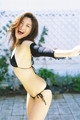 Haruna Yabuki - Wit Silk Bikini P7 No.80878b