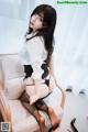 Coser@rioko凉凉子 Vol.093: 黑丝ol制服双人 (102 photos ) P46 No.5f1821