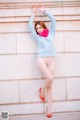 TouTiao 2018-04-09: Model Han Xia Xi (韩 夏 汐) (90 photos) P71 No.b26d60