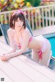 [霜月shimo] Megumi Kato 加藤恵 Swimsuit Version P5 No.7ee4e9 Image No. 29