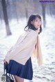 Coser@周叽是可爱兔兔 Vol.028: 雪景JK (15 photos) P14 No.0fda8d